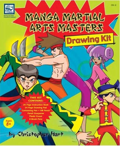 9780977692514: Manga Martial Arts Masters: Drawing Kit
