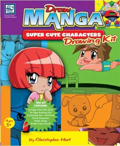 9780977692538: Draw Manga Super Cute Characters Drawing Kit