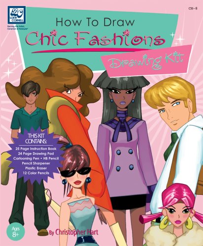 How to Draw Chic Fashions (9780977692576) by Hart, Christopher