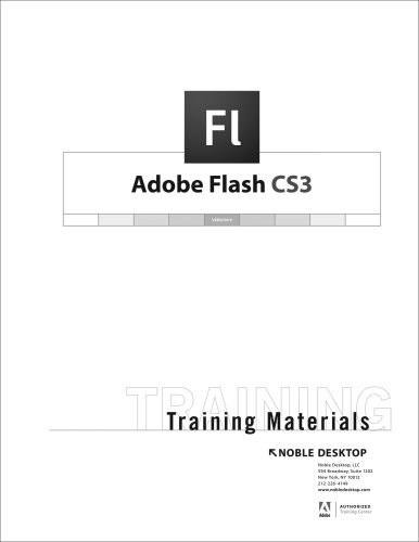 9780977701759: Adobe Flash CS3 Step by Step Training