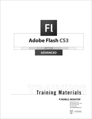 9780977701766: Adobe Flash Advanced CS3 Step by Step Training