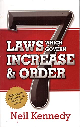 Stock image for Seven Laws Which Govern Increase & Order for sale by ThriftBooks-Atlanta