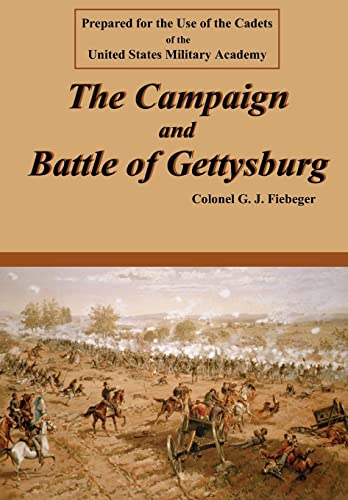 Beispielbild fr The Campaign and Battle of Gettysburg zum Verkauf von HPB-Emerald