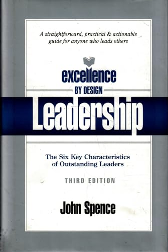 Imagen de archivo de Excellence By Design Leadership a la venta por SecondSale