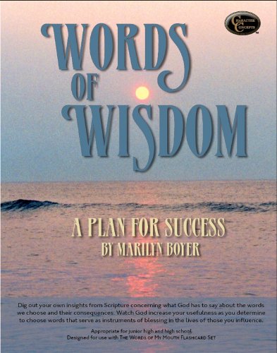 Stock image for Words of Wisdom- A Plan for Success for sale by Better World Books