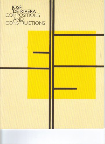 Beispielbild fr Jose De Rivera, Compositions and Constructions zum Verkauf von ANARTIST