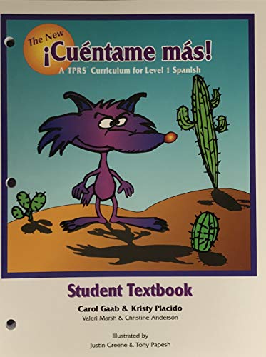 NEW Cuentame mas Student Text