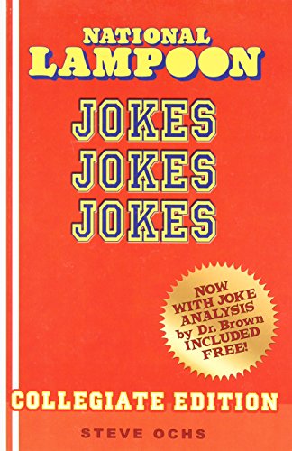 Beispielbild fr National Lampoon Jokes, Jokes, Jokes: Collegiate Edition zum Verkauf von SecondSale