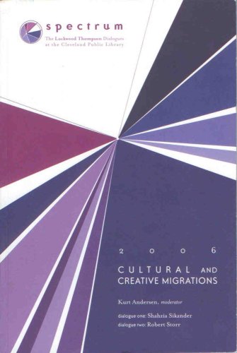 Stock image for 2006 Cultural and Creative Migrations for sale by Schindler-Graf Booksellers