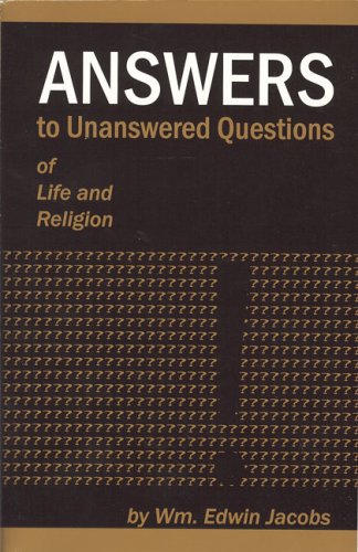 Imagen de archivo de Answers to Unanswered Questions of Life and Religion a la venta por dsmbooks