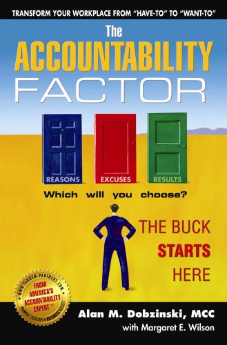 Imagen de archivo de The Accountability Factor : The Buck Starts Here a la venta por Better World Books