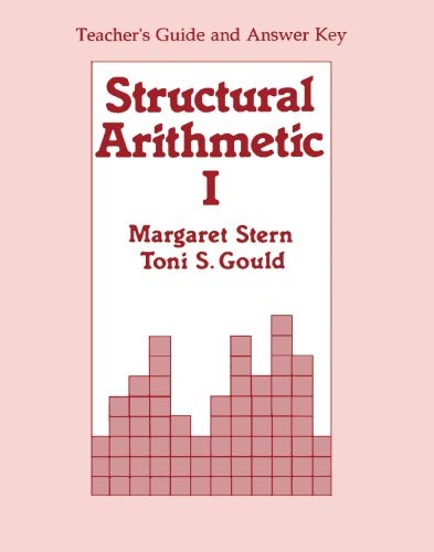9780977913206: Structural Arithmetic I: Teacher's Guide and Answer Key
