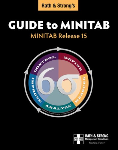 Stock image for Rath & Strong's Guide to Minitab: Release 15 for sale by ThriftBooks-Atlanta