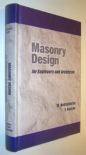 9780978006105: Masonry Design for Engineers and Architects