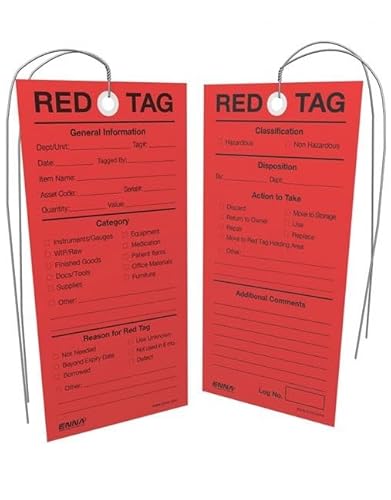 Beispielbild fr 5S Red Tags - Individually pre-wired zum Verkauf von Revaluation Books