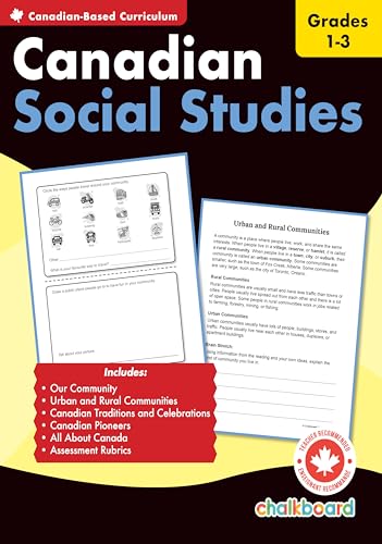 Stock image for Canadian Social Studies Grades 1-3 for sale by Blue Vase Books