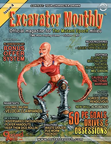 Imagen de archivo de Excavator Monthly Issue 4 (The Mutant Epoch Role Playing Game) a la venta por Lucky's Textbooks