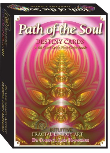 9780978304706: Path of the Soul, Destiny Cards: Intuitive Fractal Enery Art, 44 full colour cards and 64 pp guidebook