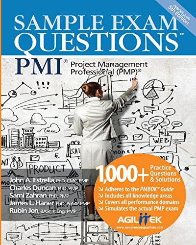 Stock image for Sample Exam Questions: PMI Project Management Professional (PMP) for sale by Your Online Bookstore