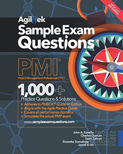 Beispielbild fr Sample Exam Questions: PMI Project Management Professional (PMP) zum Verkauf von Big River Books