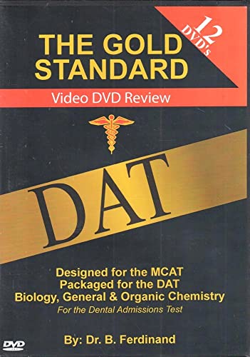 9780978463830: Gold Standard Video DAT Science Review (12 DVDs)