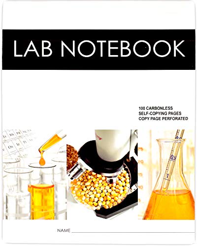 Stock image for Lab Notebook 100 Carbonless Pages Permanent Top Bound (Copy Page Perforated) for sale by Ergodebooks