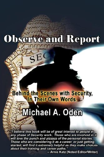 Stock image for Observe and Report for sale by Hawking Books