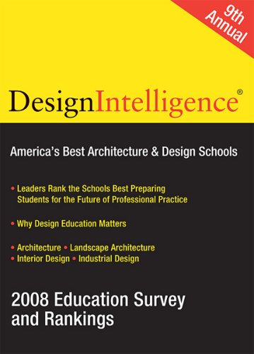 Stock image for America's Best Architectural and Design Schools 2008 for sale by Star Canyon Books