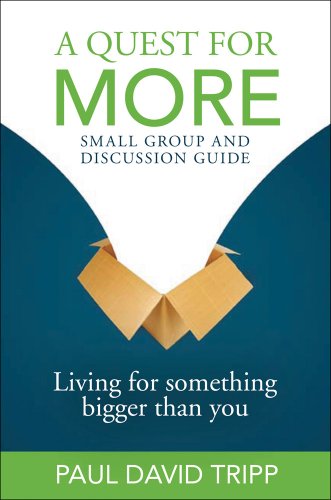 Beispielbild fr A Quest for More Small Group and Discussion Guide: Living for Something Bigger Than You zum Verkauf von BooksRun