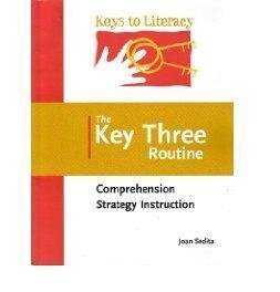 Beispielbild fr Key Three Routine Comprehension Strategy Instruction zum Verkauf von HPB-Emerald