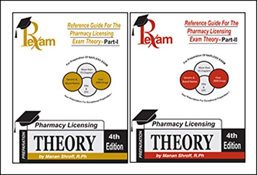 9780978639587: 2013-2014 Edition Reference Guides for NAPLEX and QCE "Canadian Qualifying" Pharmacy Licensing Exams "Theory" 4th Edition Part I and II (2 Books)