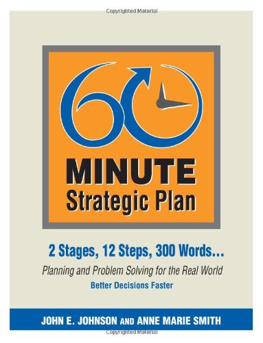 Beispielbild fr 60 Minute Strategic Plan zum Verkauf von Reliant Bookstore
