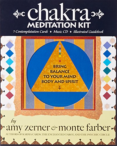 Stock image for Chakra Meditation Kit: Bring Balance to Your Mind, Body and Spirit (Book, Cards, and CD) for sale by HPB-Ruby