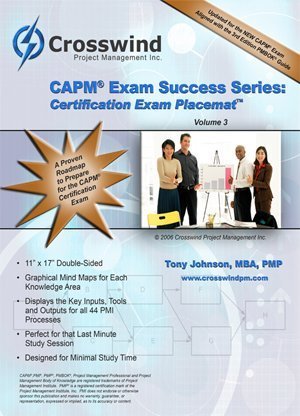 CAPM Exam Success Series: Placemat Vol. 3 (Knowledge Area Mind Maps) (9780978723064) by Tony Johnson; MBA; PMP; PgMP
