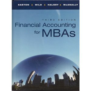 Beispielbild fr Financial Accounting for MBAs, 3rd Edition zum Verkauf von SecondSale
