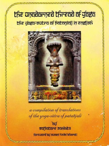 9780978767600: Unadorned Thread of Yoga: The Yoga-Sutra of Patajali in English