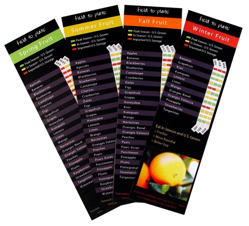 9780978768706: Magnetic Seasonal Produce Guides- Vegetables