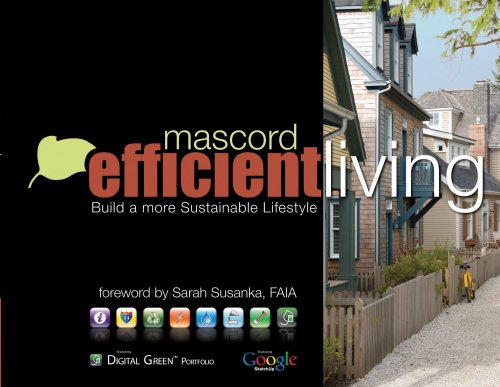 Stock image for Mascord Efficient Living : Build a More Sustainable Lifestyle for sale by Better World Books: West