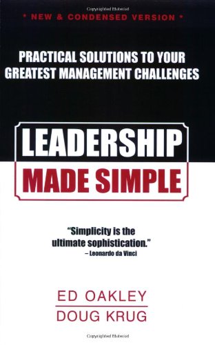 Imagen de archivo de Leadership Made Simple (New and Condensed Version) a la venta por medimops