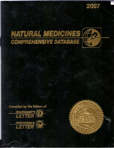 9780978820510 Natural Medicines Comprehensive Database 2007 Natural 