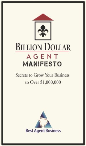 9780978885489: Billion Dollar Agent Manifesto