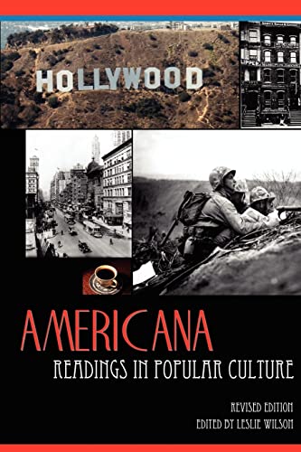 Beispielbild fr Americana : Readings in Popular Culture zum Verkauf von Better World Books