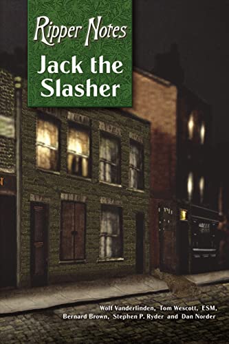 Imagen de archivo de Ripper Notes: Jack the Slasher a la venta por Books From California