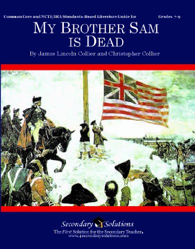 Stock image for My Brother Sam is Dead Teacher Guide - Teaching Unit for My Brother Sam is Dead, Collier & Collier for sale by ThriftBooks-Atlanta