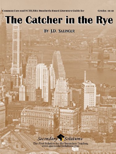 Stock image for Catcher in the Rye Teacher Guide - Literature Unit of lessons for teaching the novel The Catcher in the Rye by JD Salinger for sale by Recycle Bookstore