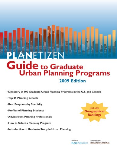 Stock image for Planetizen 2009 Guide to Graduate Urban Planning Programs (Urban Planning Schools) for sale by Open Books