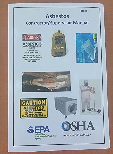 Stock image for Asbestos Contractor / Supervisor for sale by HPB-Red