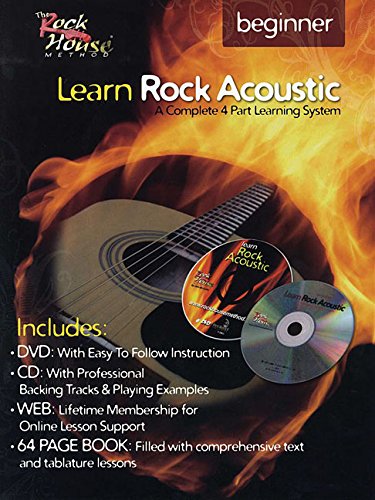 Beispielbild fr Learn Rock Acoustic Beginner (The Rock House Method) zum Verkauf von BookResQ.