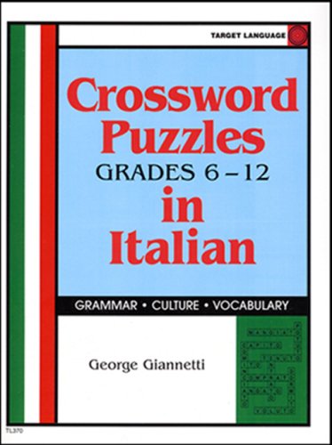 9780979009105: Crossword Puzzles In Italian