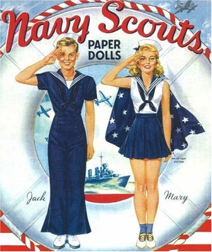 Beispielbild fr Navy Scouts Paper Doll zum Verkauf von Half Price Books Inc.